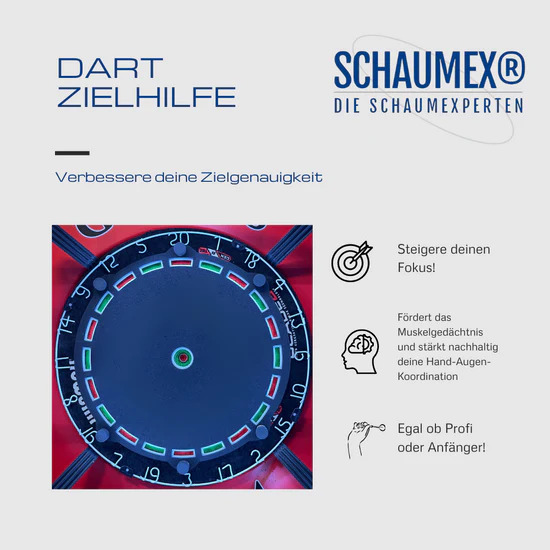 3er Set Target Foam Zieltrainer - Abdeckung Schaumstoff - Präzisionstraining – Bild 2