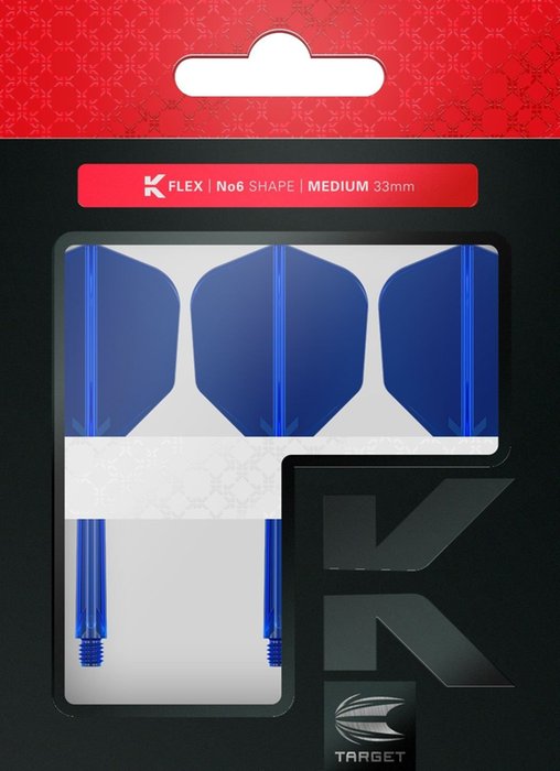Target K-Flex NO6 blue - Flight-Shaft-System – Bild 3