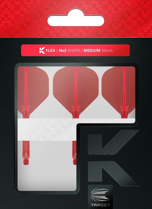 Target K-Flex NO2 red - Flight-Shaft-System – Bild 5