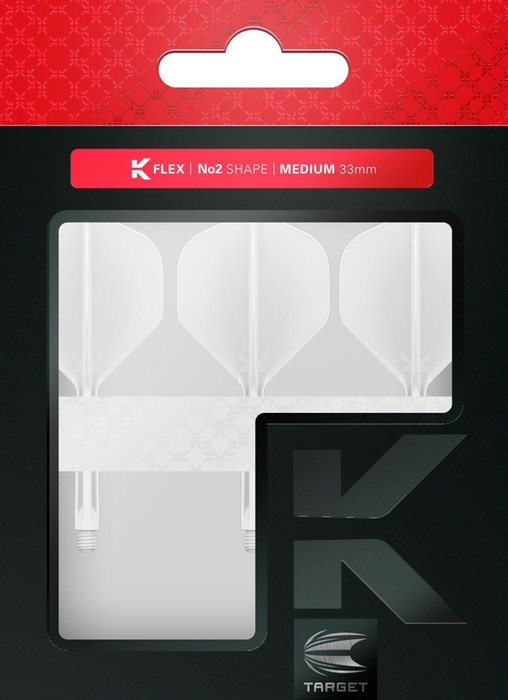 Target K-Flex NO2 white - Flight-Shaft-System – Bild 2