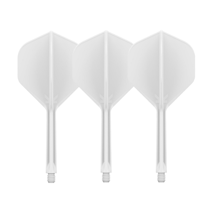 Target K-Flex NO2 white - Flight-Shaft-System – Bild 4