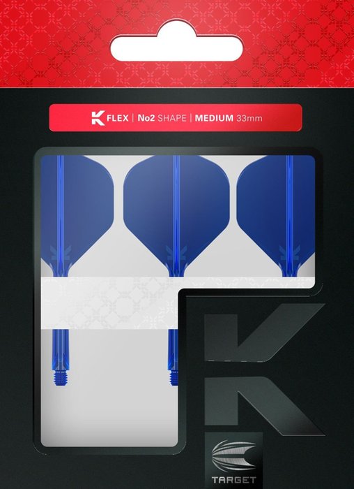 Target K-Flex NO2 blue- Flight-Shaft-System – Bild 5