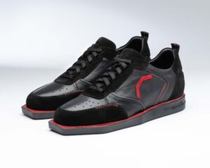 Triple20 Dartschuhe Leder - Schwarz/Rot