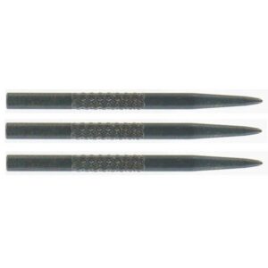 Bull's Knurled Grip Points Black - 35mm