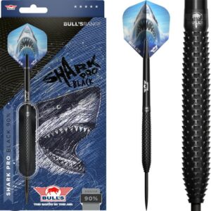 Bull's Shark Pro Black 90% - Steeldarts
