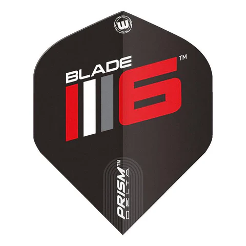 Winmau Prism Delta Extra Thick Standard Blade 6 Black Flights – Bild 2