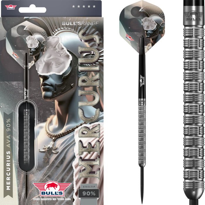 Bull's Mercurius Ava 90% - Steeldarts – Bild 2