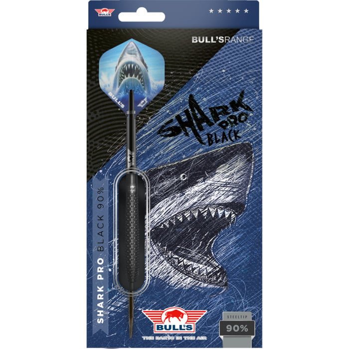 Bull's Shark Pro Black 90% - Steeldarts – Bild 5
