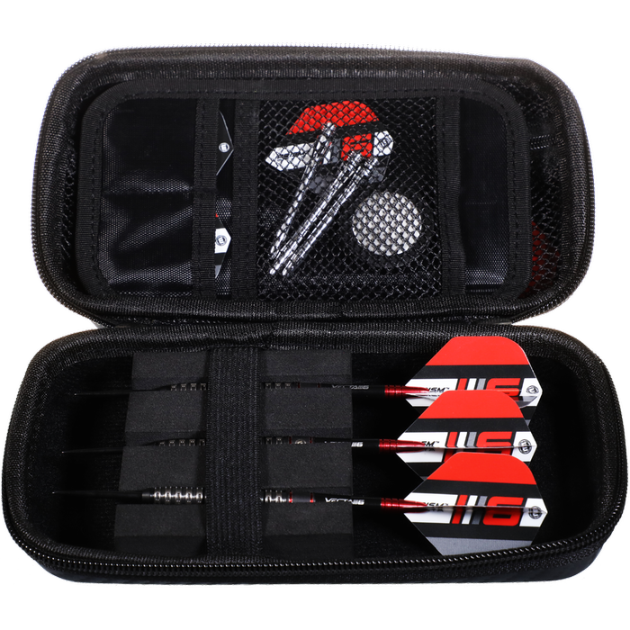 Darttasche mit Dartpfeilen und Zubehör für Winmau Blade 6.